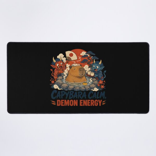 Item preview, Capybara Calm, Demon Energy designed and sold by Sonic Nova Studios.