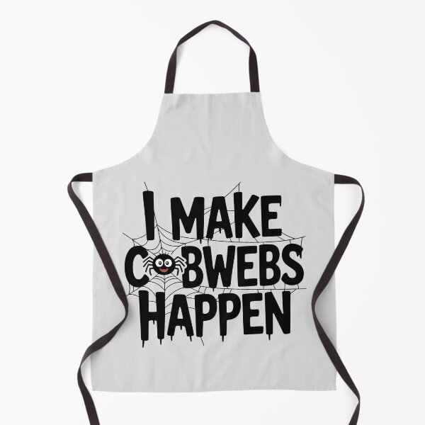 Item preview, I Make Cobwebs Happen – Funny Halloween Spider Design designed and sold by Jollys-ArtShop.