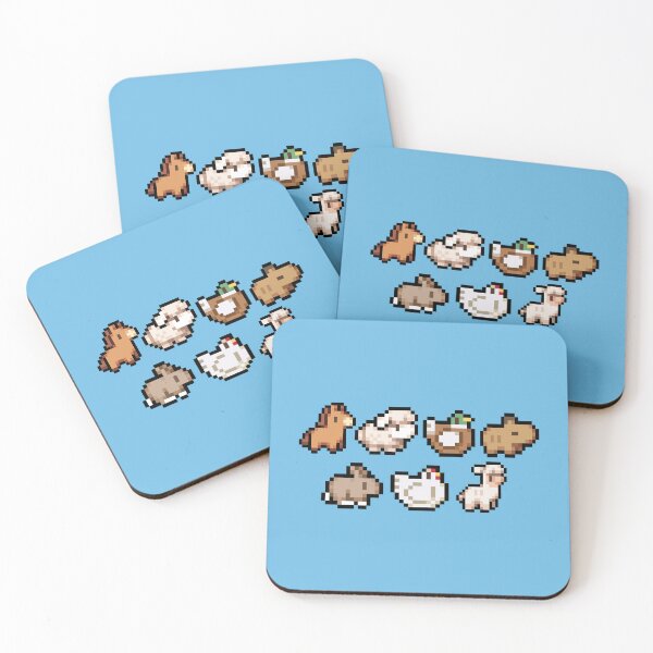Item preview, Fields of Mistria - Farm Animals - Blue designed and sold by Cosy-Migraines.