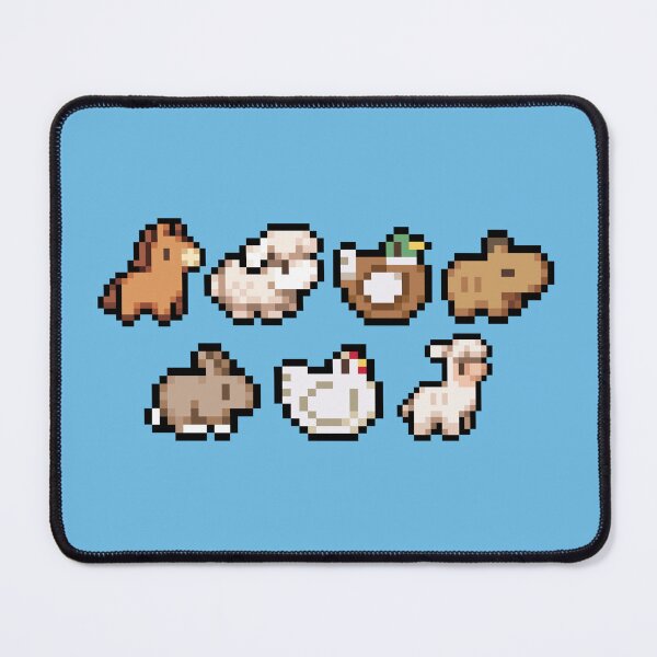Item preview, Fields of Mistria - Farm Animals - Blue designed and sold by Cosy-Migraines.