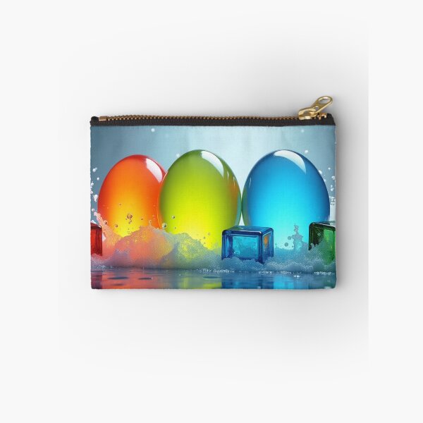 Item preview, Colorful Abstract Glass Orbs with Water Splash. designed and sold by fbtrisha.