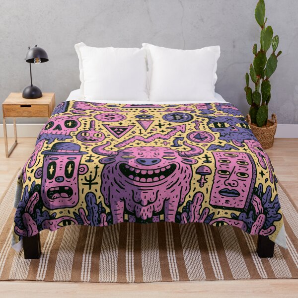 Item preview, Maximalist Crypto Madness: Surreal Doodle Art Creatures designed and sold by Romgora.