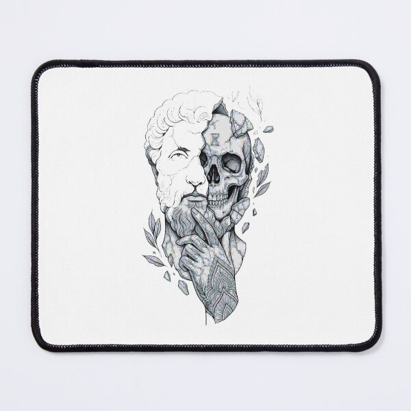 Item preview, Life And Death Portrait | Memento Mori designed and sold by Mystic & Celestial Art.