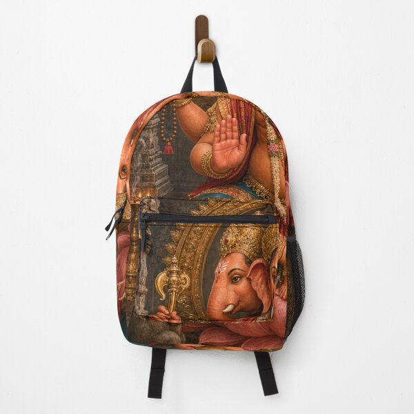 Item preview, 32 Forms of Lord Ganesha - Trimukha Ganapati – Three-Faced Lord of Divine Awareness designed and sold by Homyar.