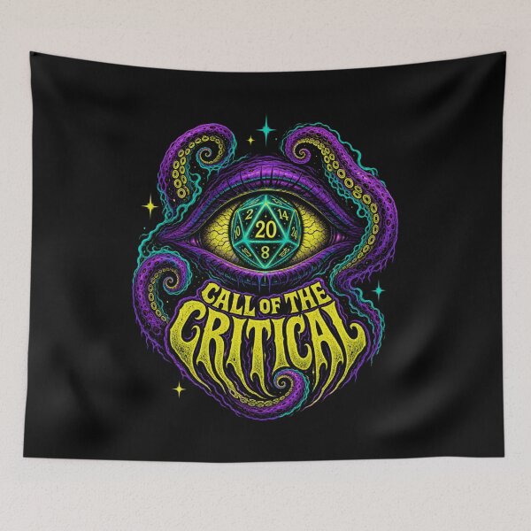 Item preview, Lovecraft TTRPG Halloween: Call of the Critical Eye designed and sold by Fenay Designs.