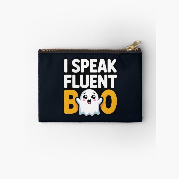 Item preview, I Speak Fluent Boo – Funny Halloween Ghost Design designed and sold by Jollys-ArtShop.