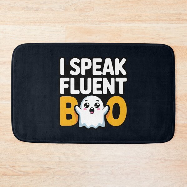 Item preview, I Speak Fluent Boo – Funny Halloween Ghost Design designed and sold by Jollys-ArtShop.