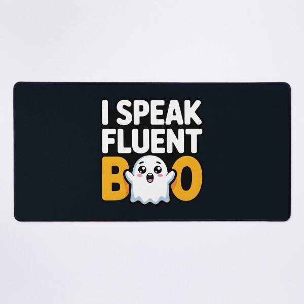 Item preview, I Speak Fluent Boo – Funny Halloween Ghost Design designed and sold by Jollys-ArtShop.