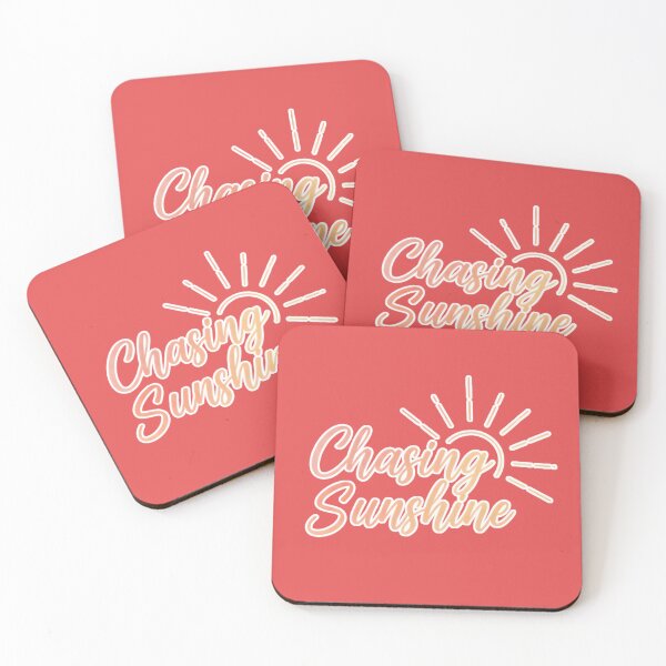 Item preview, Chasing Sunshine Aesthetic Retro Typography with Rising Sun designed and sold by Karina Creative Studio.