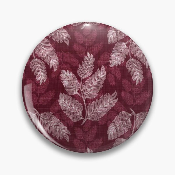 Item preview, Textured Leaves In Faded Background (plum)  designed and sold by primavera art.