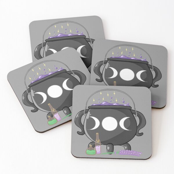 Item preview, Cute Witch's Cauldron Sticker - Kawaii Witch Series - Cute Cauldron Sticker designed and sold by warm adornments.