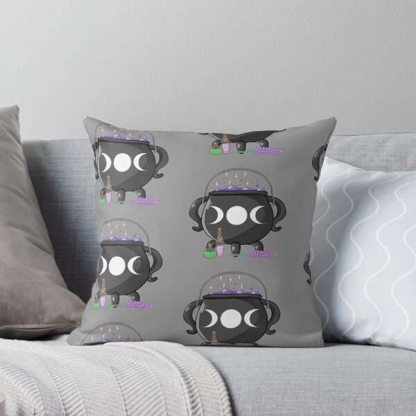Item preview, Cute Witch's Cauldron Sticker - Kawaii Witch Series - Cute Cauldron Sticker designed and sold by warm adornments.