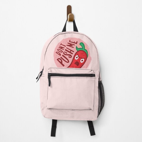 Item preview, Moody Veggie Dont Push Me Chili Pepper Design designed and sold by ShopYusu.