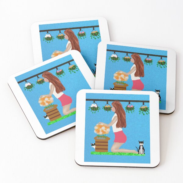 Item preview, Gardening with Cats designed and sold by Elaine M Hayward .