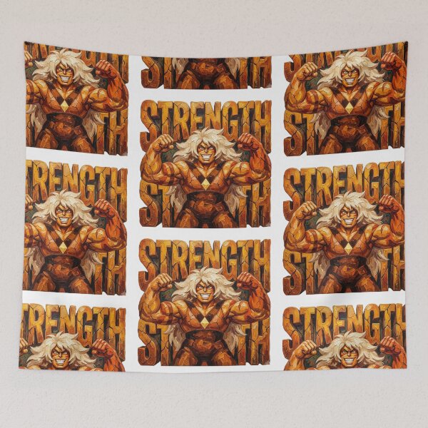 Item preview, Jasper STRENGTH - Impasto Oil Art designed and sold by 0Zetgest.