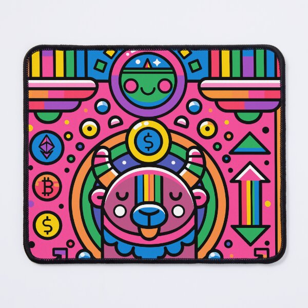 Item preview, Vibrant Crypto Bull Market Spirit designed and sold by Romgora.