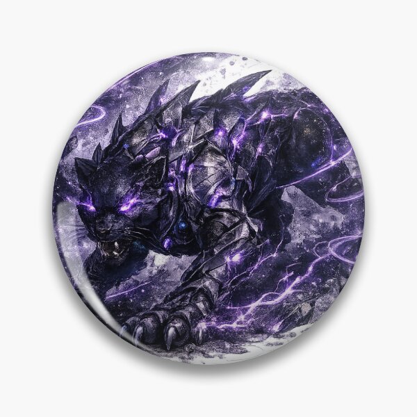 Item preview, Void Panther Sentinel Sticker designed and sold by blossomfun.