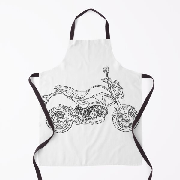 Item preview, SF Honda Grom side profile designed and sold by melmel58.