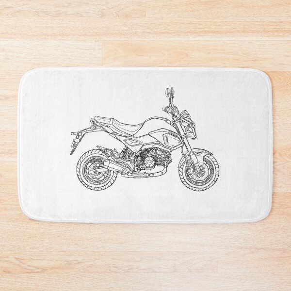 Item preview, SF Honda Grom side profile designed and sold by melmel58.
