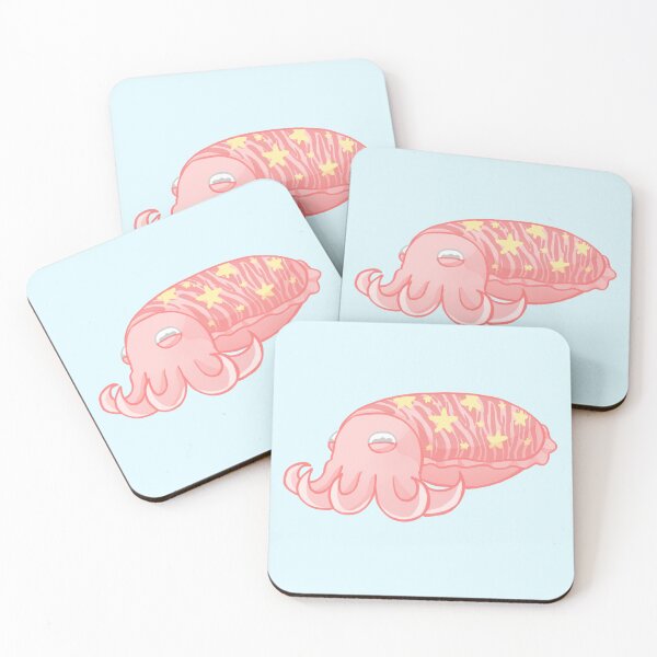 Item preview, Cute Cuttlefish Sticker - Kawaii Cuttlefish - Cute Sea Life Series designed and sold by warm adornments.