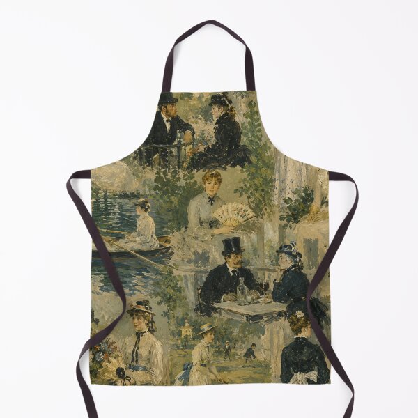 Item preview, French Impressionist Garden Life Collage – Belle Époque Summer Romance Fine Art designed and sold by rimmatv.
