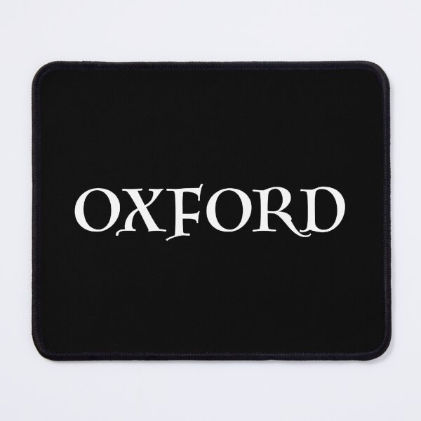 Item preview, Oxford old medieval style text (White) designed and sold by STUDIO-72.