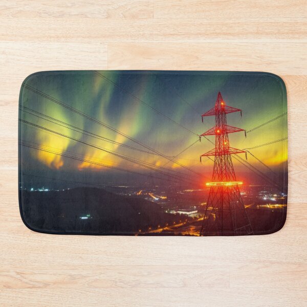 Item preview, Guardian of the Grid | Aurora Pylon Art designed and sold by Pylon-Bureau.