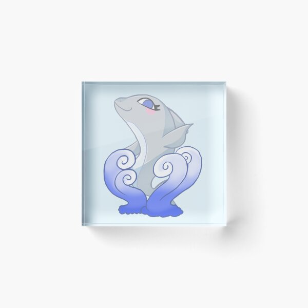 Item preview, Cute Dolphin Sticker - Kawaii Dolphin - Cute Sea Life Series designed and sold by warm adornments.