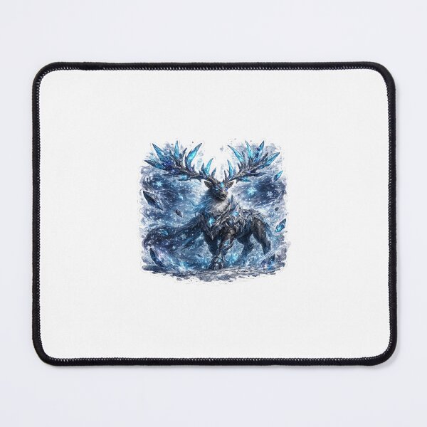Item preview, Frost Samurai Stag Sticker designed and sold by blossomfun.