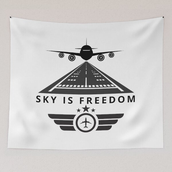 Item preview, The sky is freedom designed and sold by ImaginARTDesign.