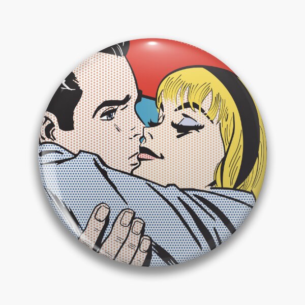 Item preview, Pop Art Kiss designed and sold by HeylDesign.