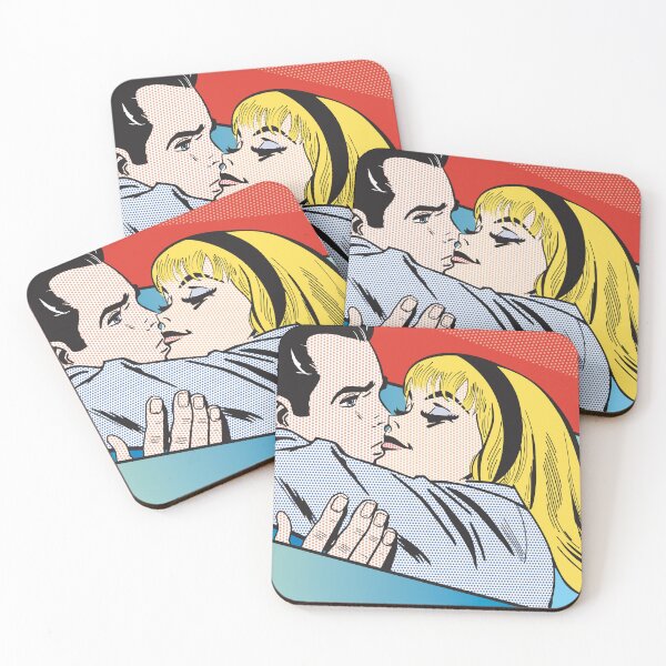 Item preview, Pop Art Kiss designed and sold by HeylDesign.