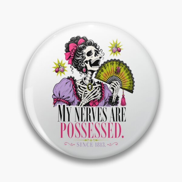 Item preview, Pride and Prejudice Halloween: My Nerves Are Possessed designed and sold by Fenay Designs.