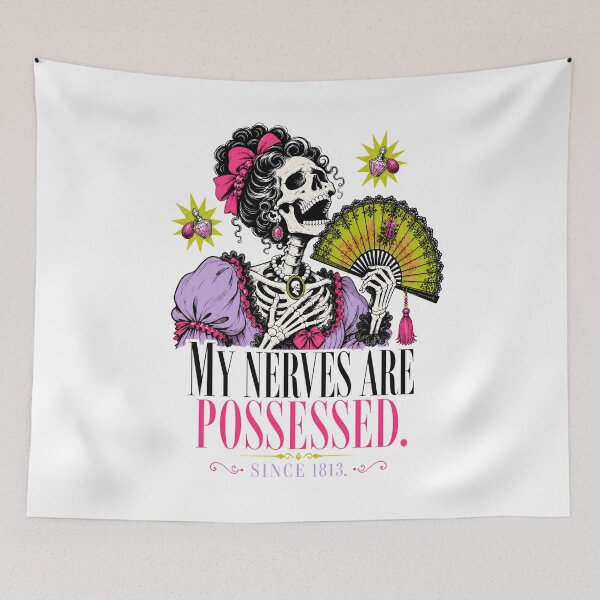 Item preview, Pride and Prejudice Halloween: My Nerves Are Possessed designed and sold by Fenay Designs.