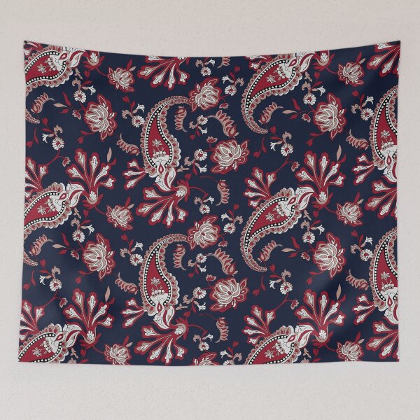 Item preview, Vintage Paisley Floral Seamless Pattern designed and sold by Dsquare1.