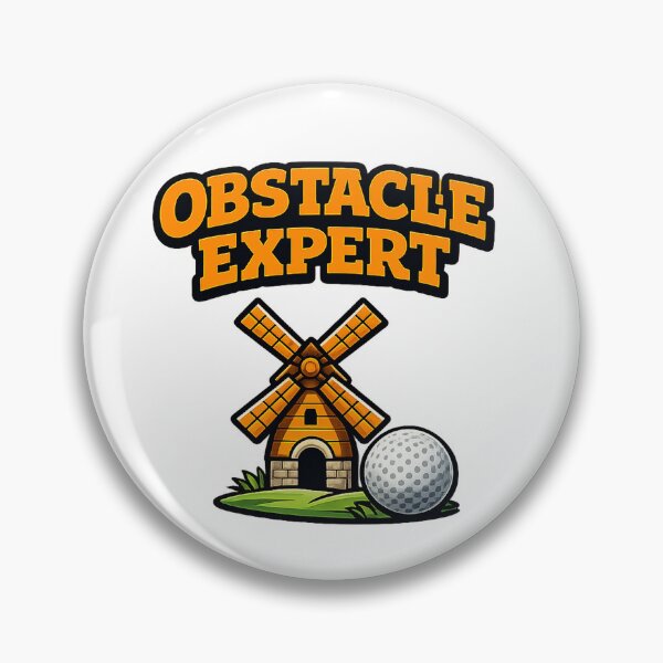 Item preview, Obstacle Expert Mini Golf Windmill Design designed and sold by EastEndTownie.
