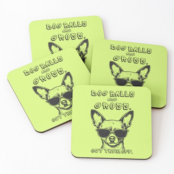 Item preview, Dog Balls Are Gross Cut Them Off  designed and sold by darametzgerart.