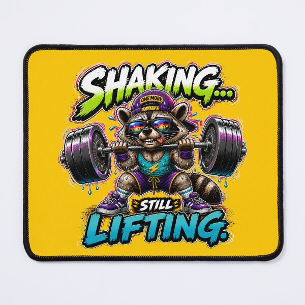 Item preview, Funny Weightlifting Gym Motivation Design designed and sold by OMdesign10.