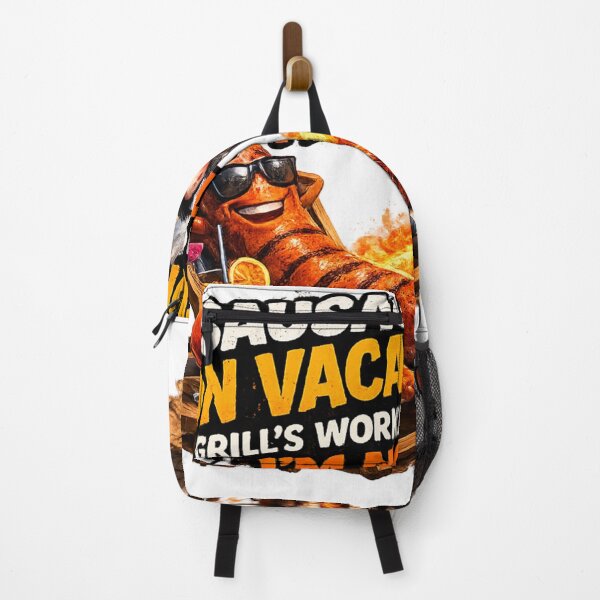 Item preview, Sausage On Vacation Funny BBQ Grill - Grill's Working I'm Not designed and sold by MY-Top-Shop.