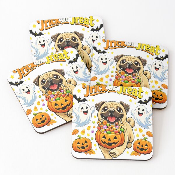 Item preview, Cute Halloween Pug Spooky Costume designed and sold by martinezkreativ.