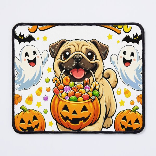Item preview, Cute Halloween Pug Spooky Costume designed and sold by martinezkreativ.