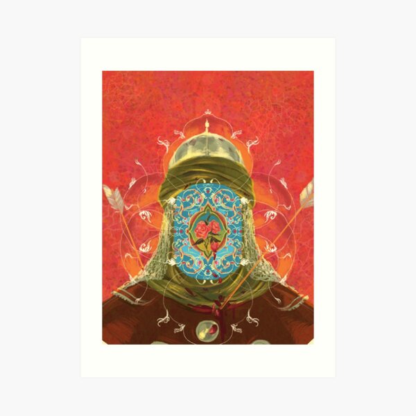 Imam Hussein Art Print