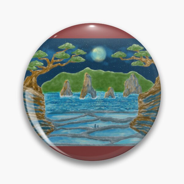 Item preview, An oriental seaside hot spring designed and sold by greenPQBstudio.