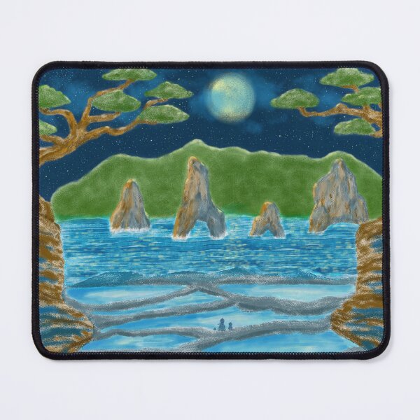 Item preview, An oriental seaside hot spring designed and sold by greenPQBstudio.