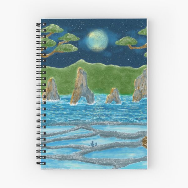 Item preview, An oriental seaside hot spring designed and sold by greenPQBstudio.