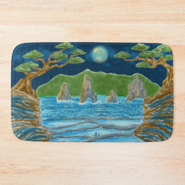 Item preview, An oriental seaside hot spring designed and sold by greenPQBstudio.