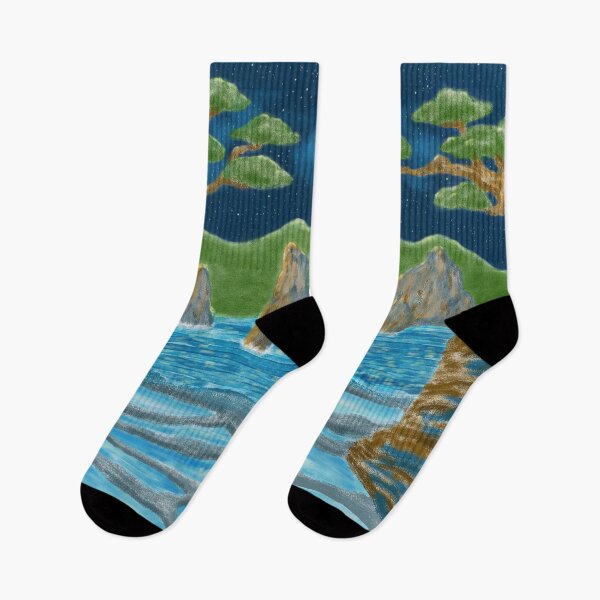 Item preview, An oriental seaside hot spring designed and sold by greenPQBstudio.