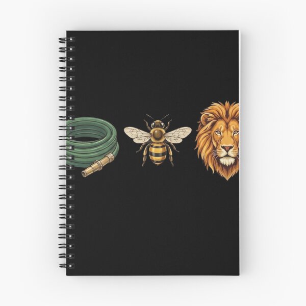 Item preview, Hose Bee Lion Funny Visual Pun Quote - Funny Rebus Puzzle Graphic designed and sold by haitrieuic96.