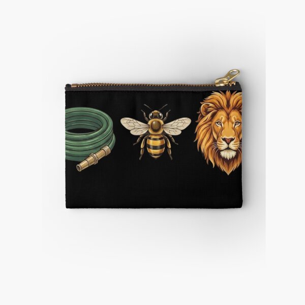 Item preview, Hose Bee Lion Funny Visual Pun Quote - Funny Rebus Puzzle Graphic designed and sold by haitrieuic96.