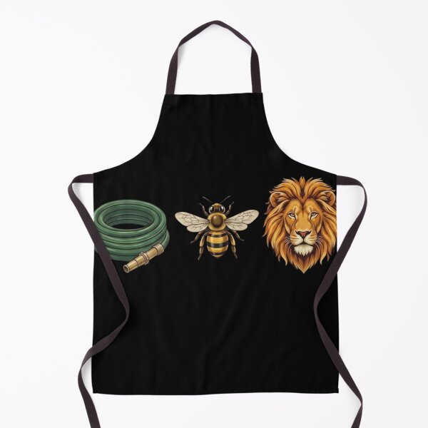 Item preview, Hose Bee Lion Funny Visual Pun Quote - Funny Rebus Puzzle Graphic designed and sold by haitrieuic96.